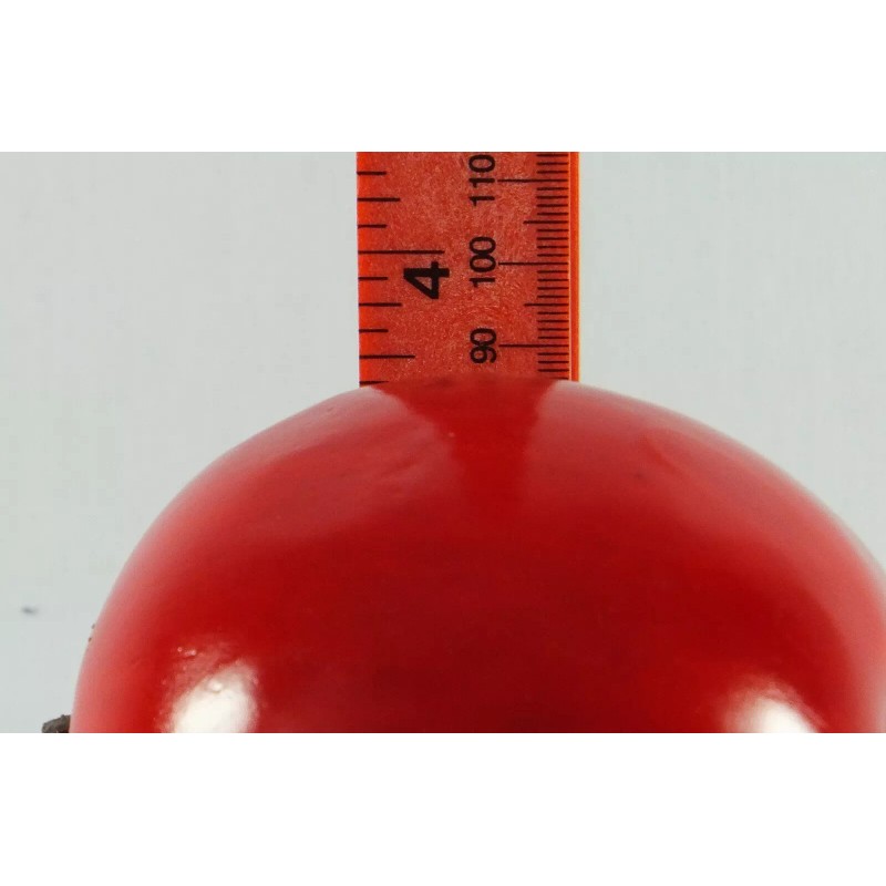 Vasefill Artificial Apple Extra-large 3.75-in Round Apples Fake Fruit Red