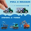 JOYIN 25 Pieces Pull Back Cars and Trucks Toy Vehicles