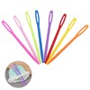 Kids Embroidery Needles, Dujelixa 60 Pieces Plastic Sewing Needles, Random