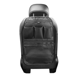 Car Seat Back Organizer with Compartment (Black)
