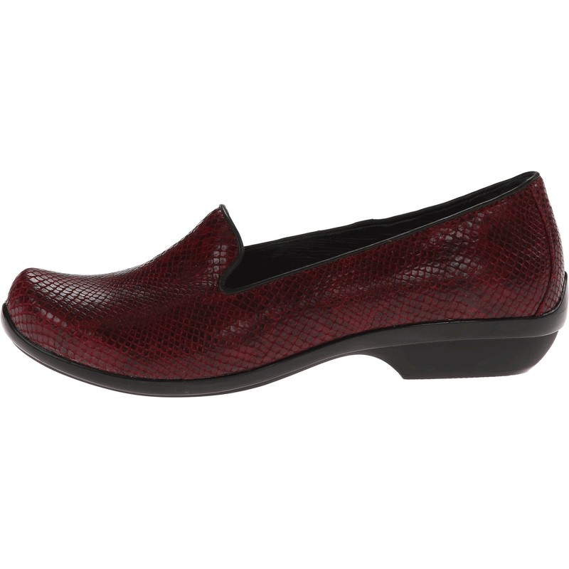 Dansko Women's Olivia Clog,Wine Snake,36 EU/5.5-6 M US
