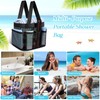 Chapou 8 Packs Mesh Shower Caddy Portable Large Shower Caddy
