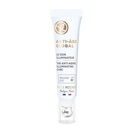 YVES ROCHER - Contorno De Ojos Rejuvenecedor Anti Age Global, Ilumina y Reduce las arrugas, Corrige los signos de la edad, Todo tipo de piel, Fórmula 