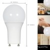 Satco S8482 10W A19 LED Bulb, 4000K Cool White, GU24