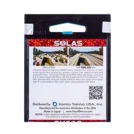 Hoya Solas IRND 3.0 52mm Infrared Neutral Density Filter