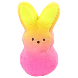 Animal Adventure | Peeps | Peluche de Conejo de Palma Coleccionable de 4 Pulgadas | Rosa Amarillo Ombre