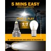 Auxbeam Upgraded 921 Bulb for Backup Reverse Light, 44W 6000