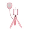 Selfie Fill Light with Cell Phone Holder Stand, Foldable Live