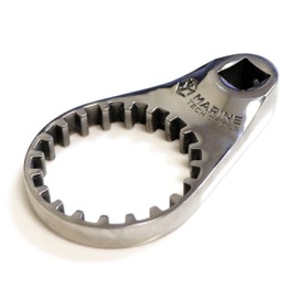 Marine Tech Tools Yamaha Fuel Water Separator Wrench — Safely Remove Fuel Water Separator Filter — Fits on Yamaha 4 Strokes 150 to 350 HP (Serial Number 0406 to Current)