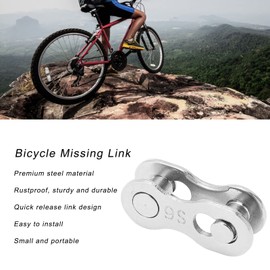 5pairs Bicycle Missing Link 6/7/8/9/10/11/12 Speed Quick Release Bike Chain Link(9 Speed)