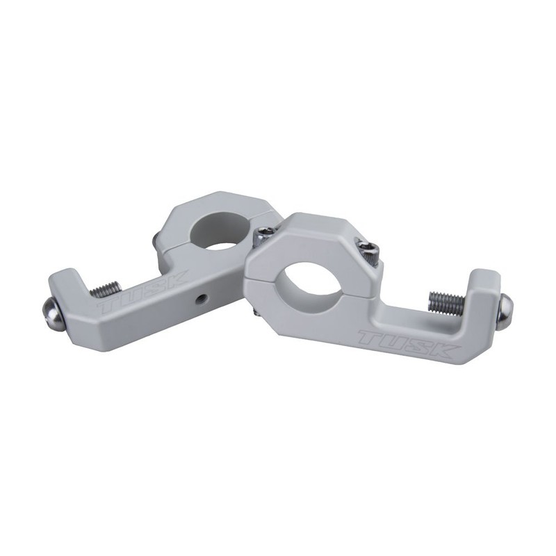 Tusk D-Flex Handguards with MX Shields Black 1 1/8" Bar