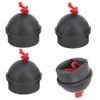GYWHOOFT 4 Pcs Billiard Pool Chalk Holder, Pool Chalk Holders