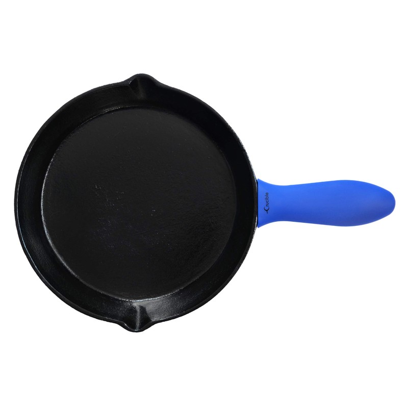 Silicone Hot Handle Holders 3-Pack Mix (Blue)