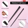 16 Piece Angled Eyeliner Brush Flat Tapered Eyebrow Concealer Brush