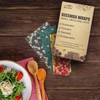 Zelten Beeswax Reusable Food Wraps - (3 Packs, 3 Sizes
