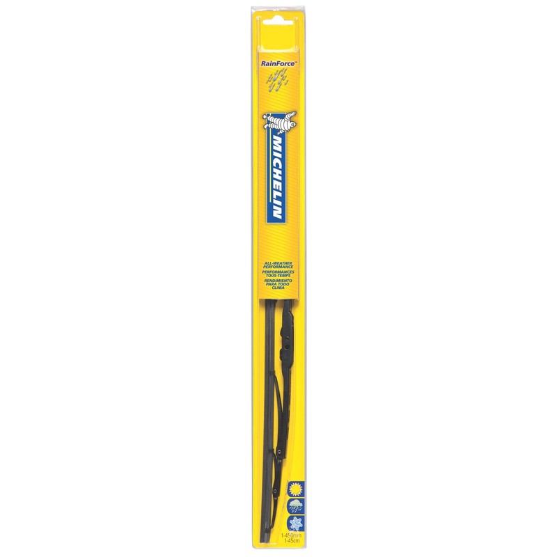 Michelin 3717 RainForce All Weather Performance Windshield Wiper Blade, 17"