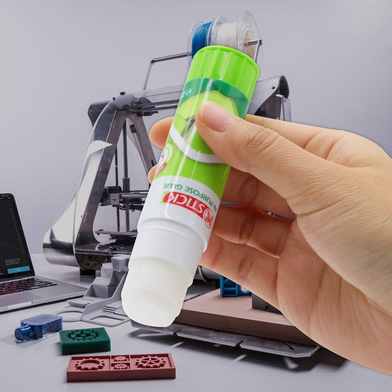 3D Printer Glue Sticks, FENGWANGLI 4 Pieces Solid Adhesive for
