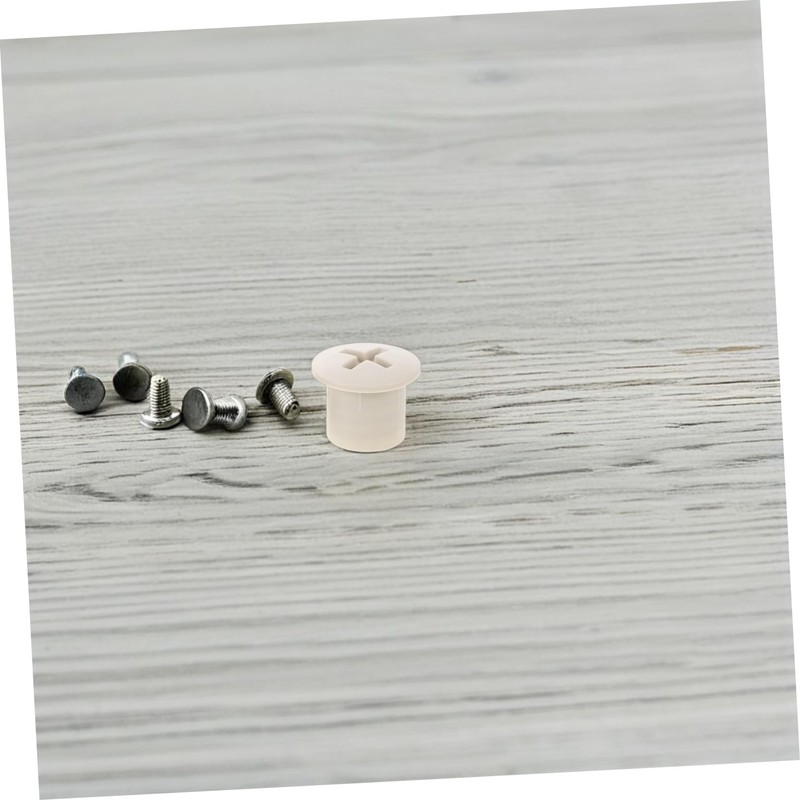 Kisangel 4pcs Slide Screw Caps Plastic Replacement Parts for Slides