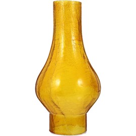 KALLORY Frosted Glass Lampshade 9.96X5.11X5.11 Inch Replacement Lamp Shade for Wall Sconce Oil Lamp Light Cover Decorative Glass Shade for Bedroom Living Room