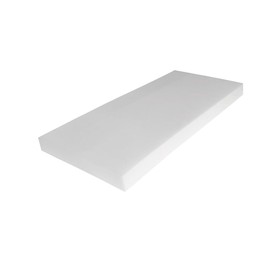 FoamRush 6" x 24"W x 48" High Density Upholstery Foam Firm Foam Support (Chair Cushion Square Foam for Dining Chairs, Wheelchair Seat Cushion Replacement)