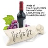 LANBAIHE Hostess Gift Wine Gift Bag, Housewarming gift, Bride and