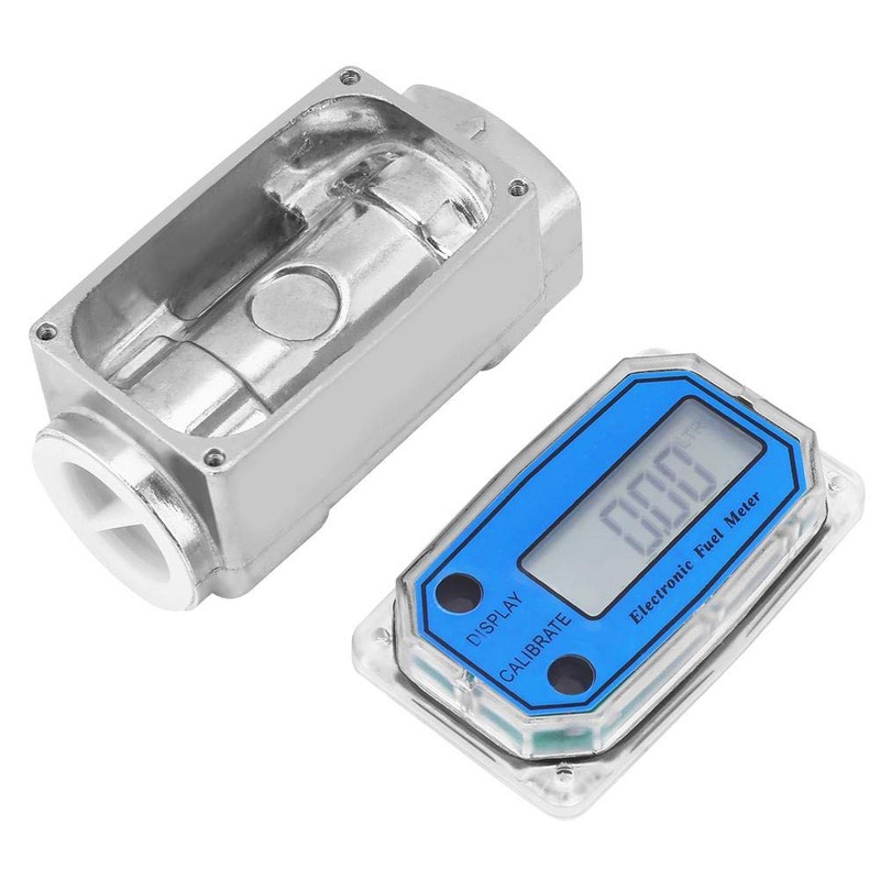 MAGT Digital Turbine Flowmeter, Mini Fuel Flow Meter 15-120L 1