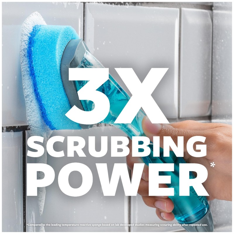 Scotch-Brite Non-Scratch Dishwand, Scrubber for Cleaning Kitchen, Bathroom, and Household,