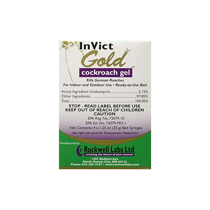 Invict Gold Roach,4 Pack