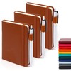 feela 3 Pack Pocket Notebook Journals, Mini Cute Small Journal