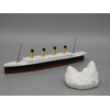 12" Prebuilt Display Model Ship (RMS Titanic 1ft Model with