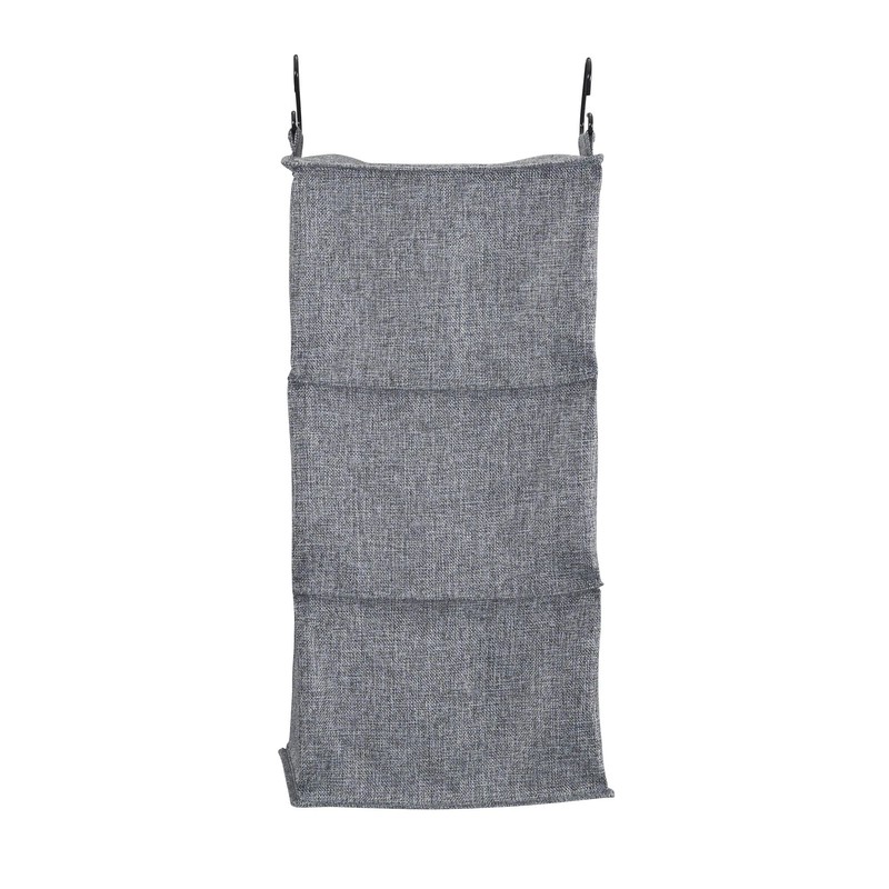 Household Essentials Closet Storage Hanging Shoe Organizer, Graphite