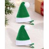Mini Velvet Santa Hat Hair Clips, Christmas Hat Hair Accessories