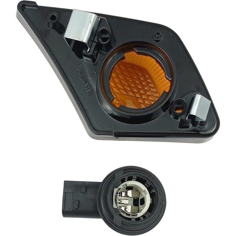 2 x Indicator Position Lights Orange Galben Reflector Left Right