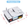 [TIMILAND] Mini Multi-Functional Table Saw S6【Cutter Speed、Angle、0-1/2inch hight Adjustable】with seven