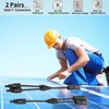 QeeHeng Solar Connectors Y Branch Parallel Adapter kits with 6