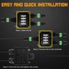 AOZBZ IP68 3-Way Waterproof Junction Box, Junction Box, Waterproof Electrical
