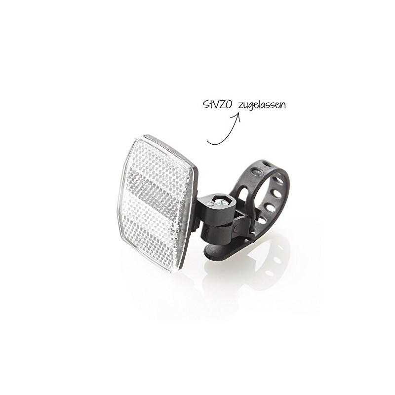 fischer Adult Front Stem Attachment Reflector Black, One Size