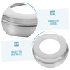 TEHAUX 4Pcs Heavy Duty Stainless Steel Pool Handrail Cover for