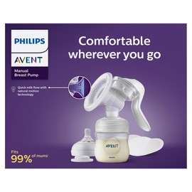 Avent Manual Breast Pump with Bottle