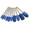 AUTOTOOLHOME 1/8" Shank Abrasive Mounted Stone Grinding Bits Sanding Drill