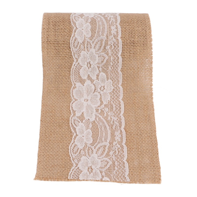 3 Rolls Jute Lace Ribbon Simple Elegant Jute Lace Ribbon