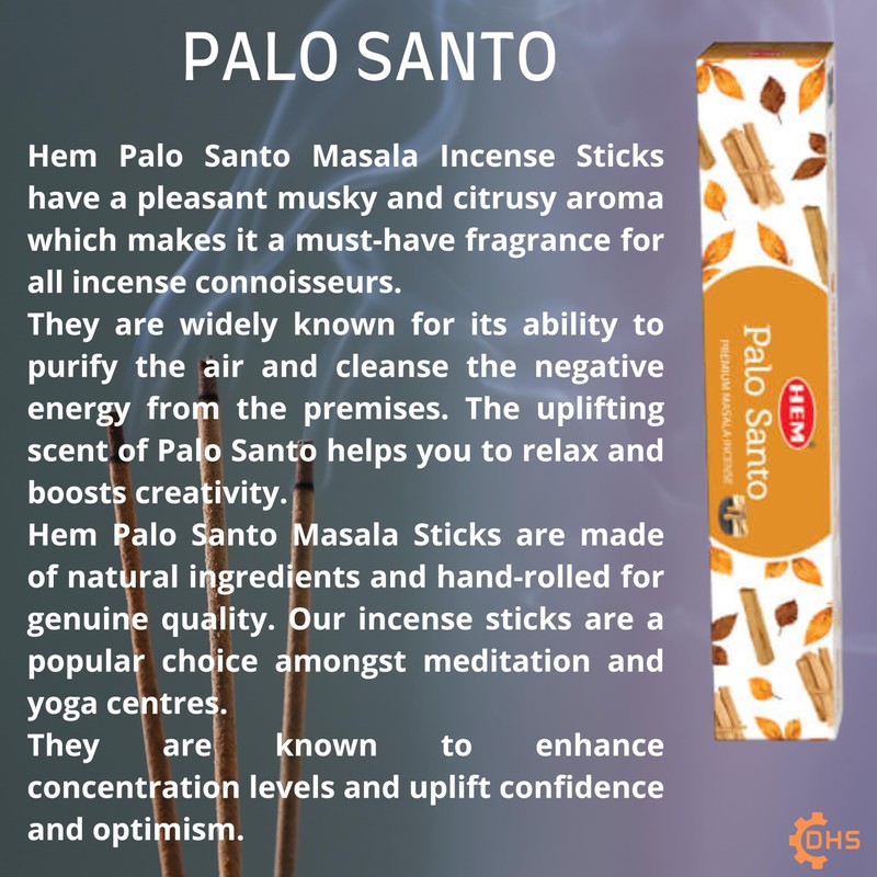 HEM Premium MasalaEnchanted Woods Series Incense Sticks pack of 6