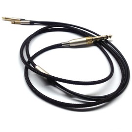 Replacement Audio Upgrade Cable Compatible with Denon AH-D600, AH-D7200, AH-D7100, AH-D9200, AH-D5200, Meze 99 Classics, Focal Elear Headphones Black 2meters/6.6ft