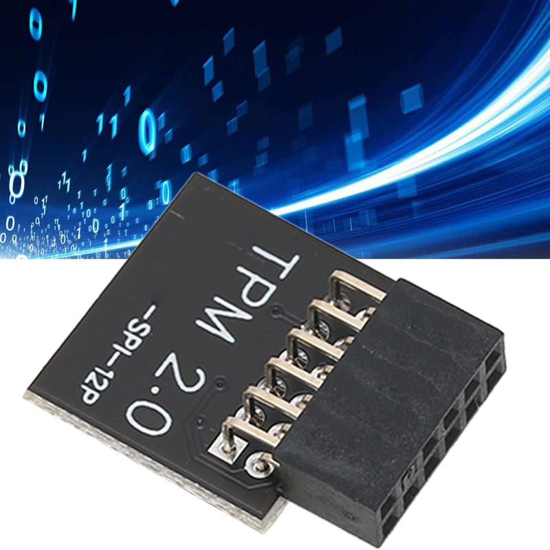 TPM2.0 Encryption Security Module for GIGABYTE Mainboard SPI 12Pin Security