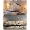 JIOODICH. 2 Pack Table Lamps, LED Touch Dimmable Spiral Desk