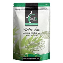 Special Tea Loose Leaf Tea, Winter Nog Rooibos, 8 Ounce
