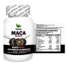Natsa Maca Negra Black Maca 100 Cápsulas Calidad Premium Sfn