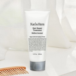 Kal & Hans Hair Repair Treatment 200ml Damaged hair care protein ingredient - Kal & Hans Hair Repair Treatment Fresh Mint 200ml / 칼앤한스 헤어 리페어 트리트먼트 200ml  손상모케어 단백질성분 - 칼앤한스 헤어 리페어 트리트먼트 프레시민트 200ml