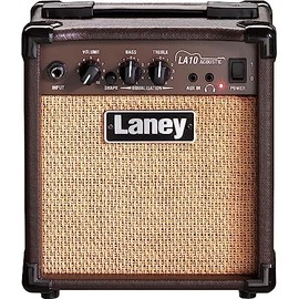 Laney LA10 Acoustic Guitar Combo 10W 5 Inch Woofer, Black