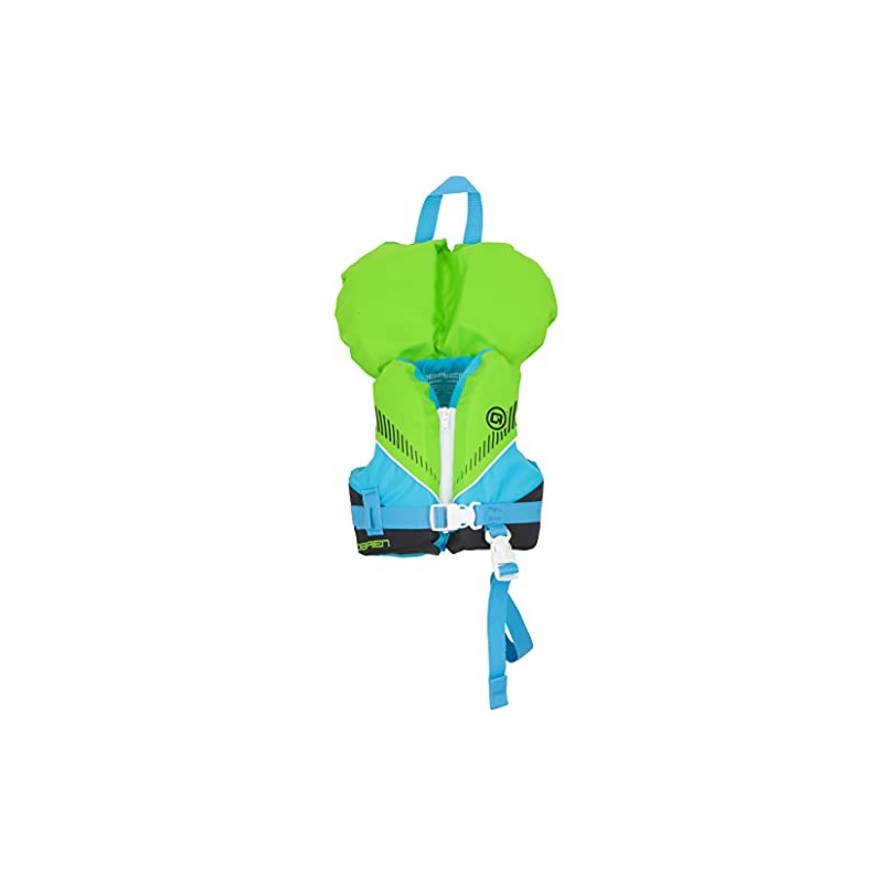 O'Brien Infant Nylon Life Jacket, Lime (0-30lbs)